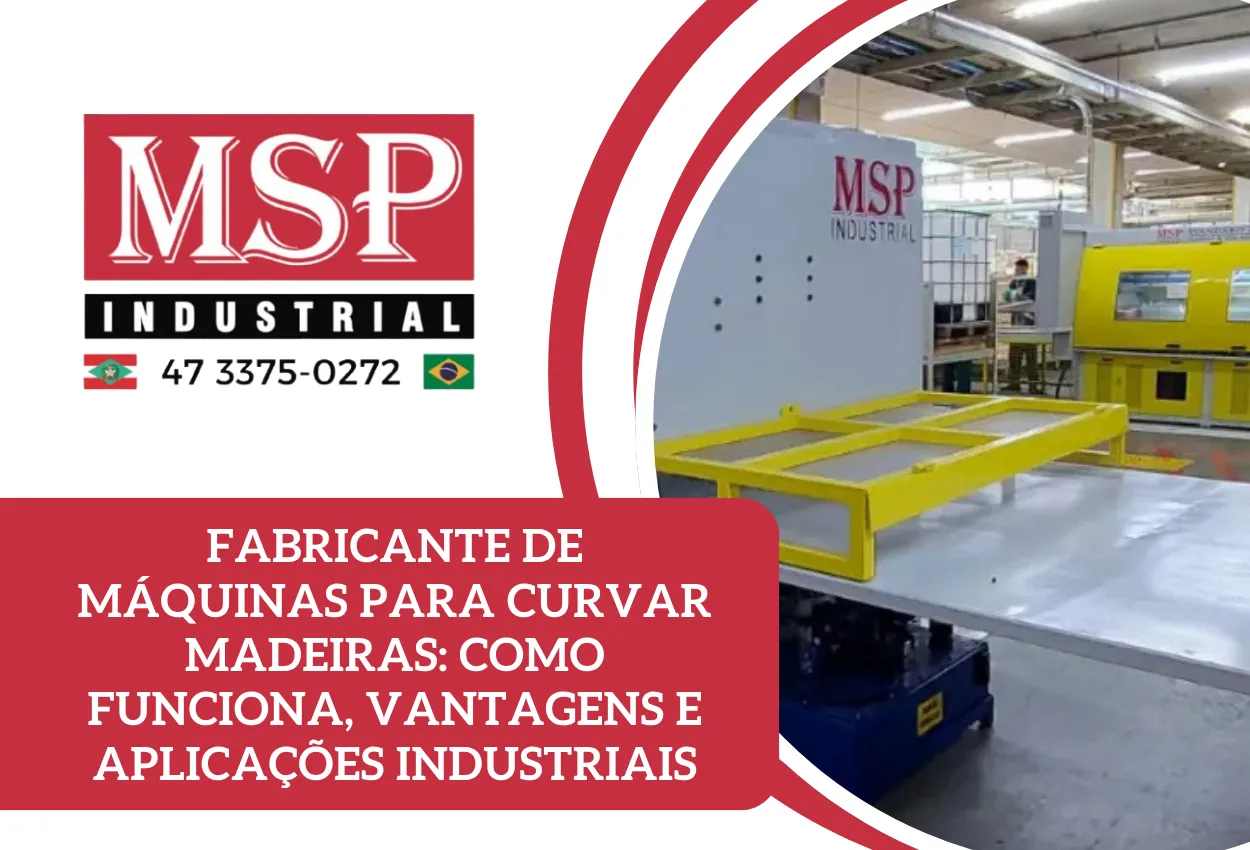 Imagem representando fabricante de máquinas para curvar madeiras em contexto real